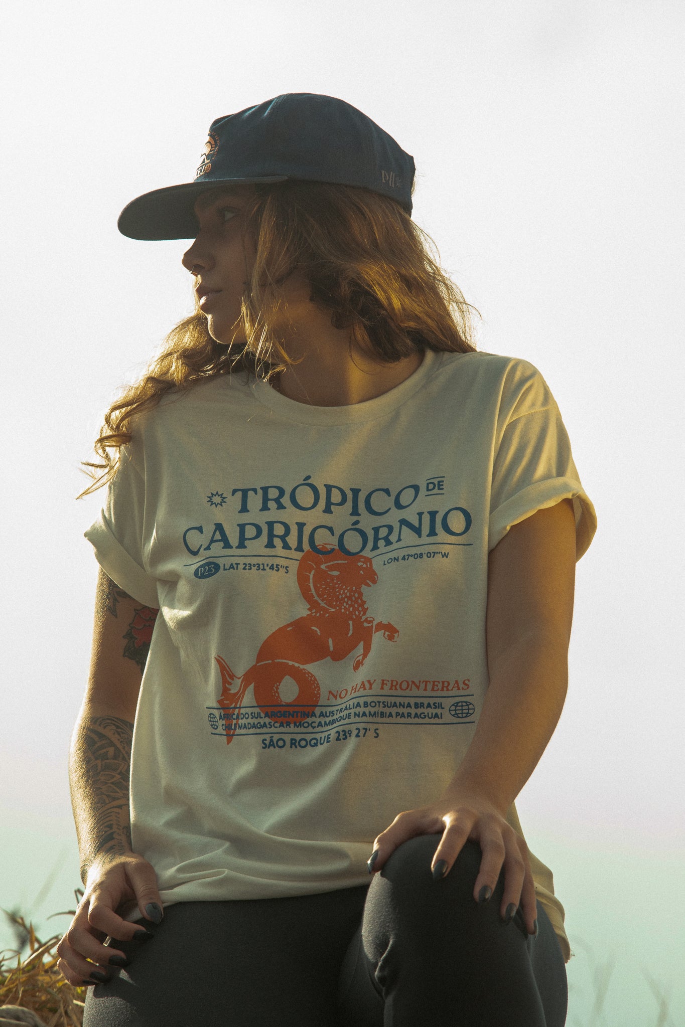 Camiseta Trópico de Capricórnio Off White
