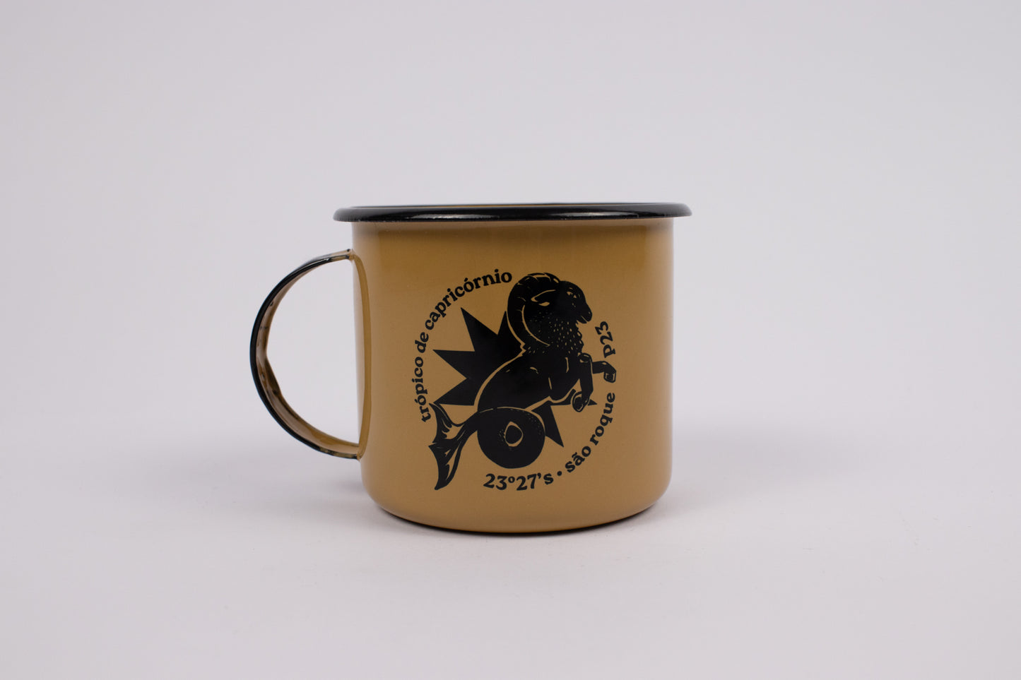 Caneca Esmaltada Trópico de Capricórnio