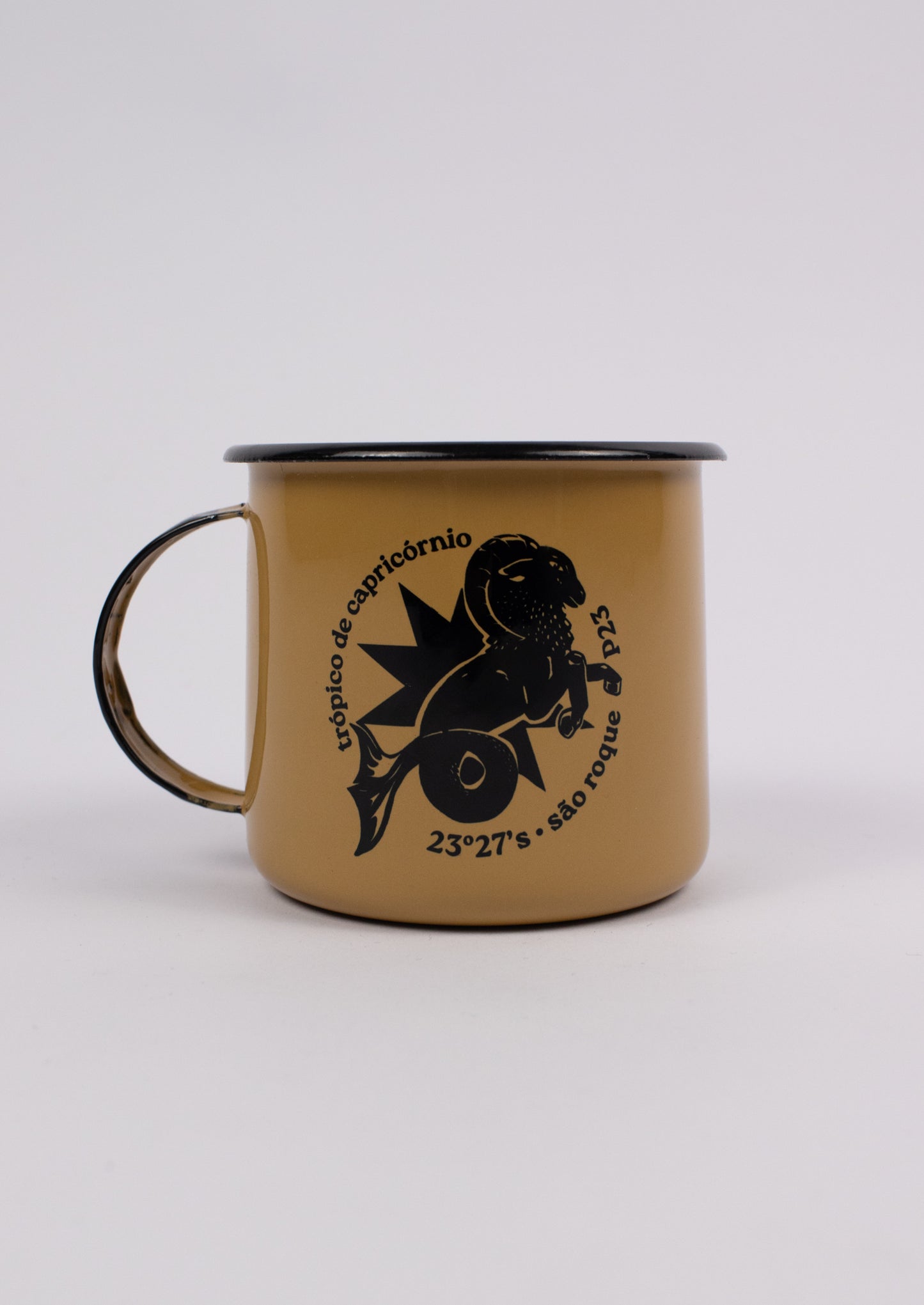 Caneca Esmaltada Trópico de Capricórnio