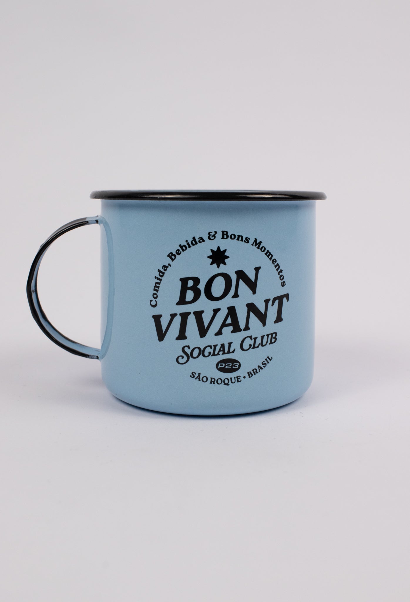 Caneca Esmaltada Bon Vivant
