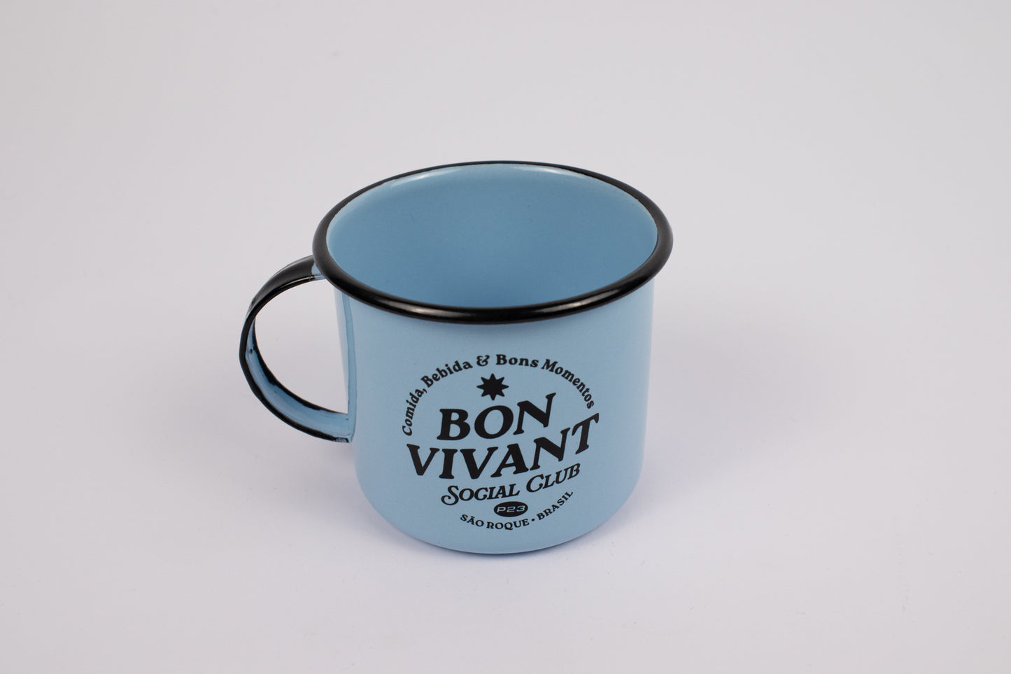 Caneca Esmaltada Bon Vivant